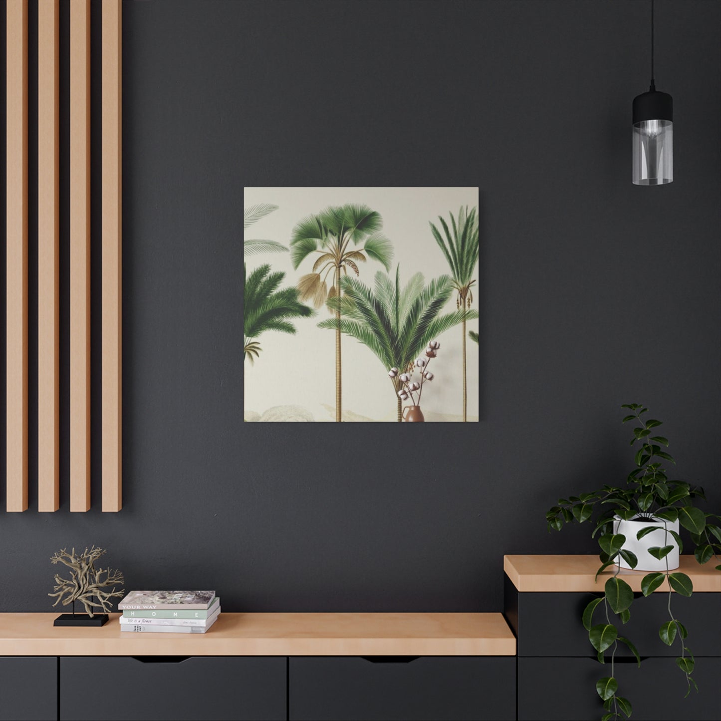 Small Palm Tree Decor Wall Art & Canvas Prints