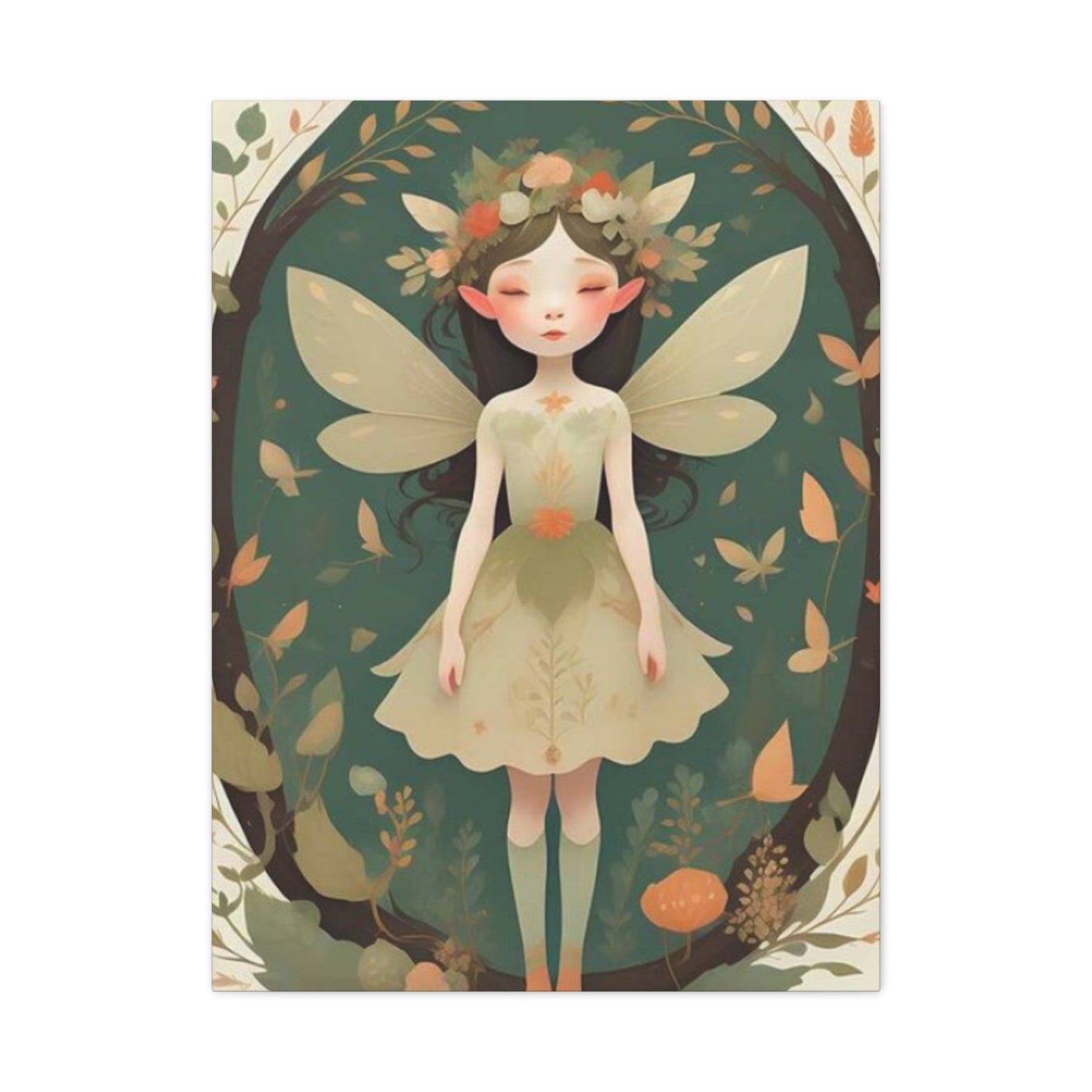 Little Angel Flower Fairies Wall Art & Canvas Prints