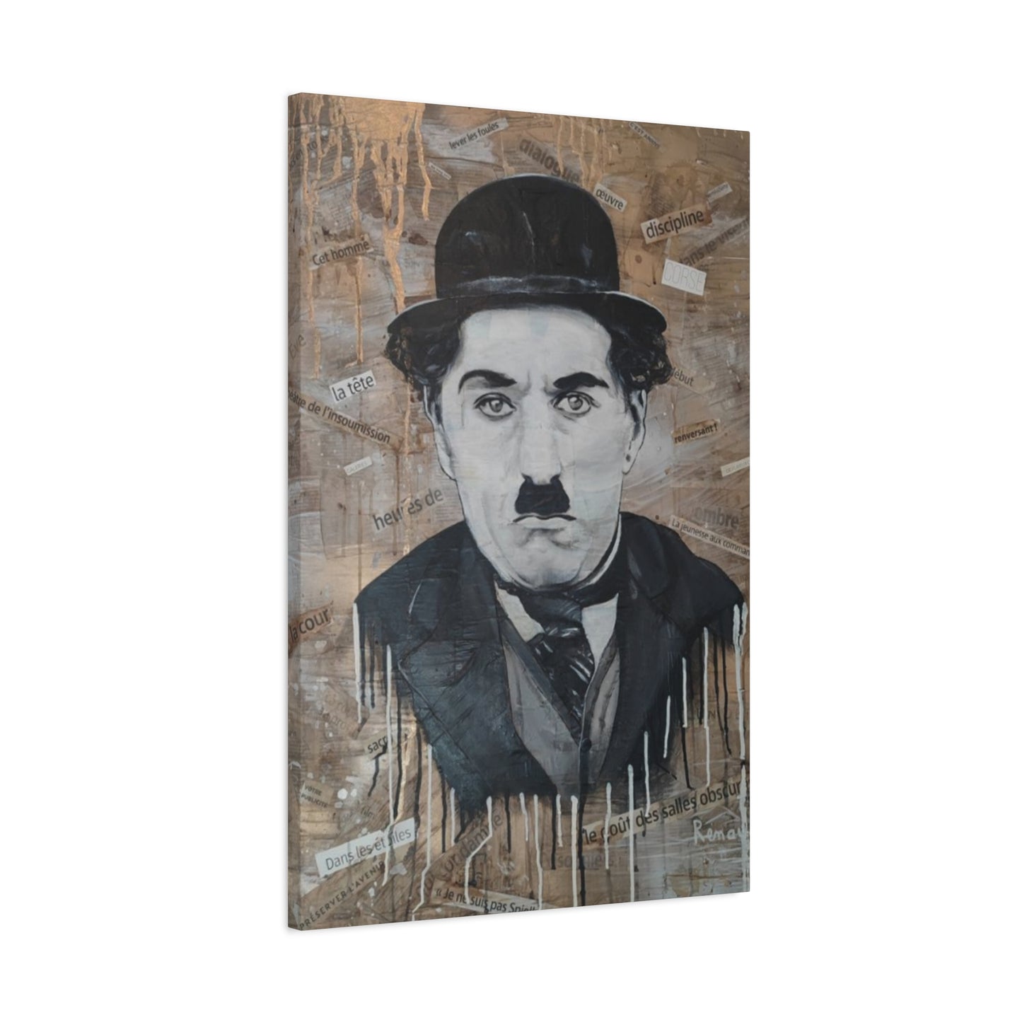 Charlie Chaplin Man Cave Decor Wall Art & Canvas Prints