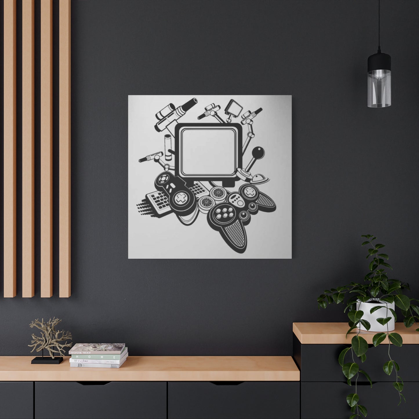 Gaming Doodle Wall Art & Canvas Prints