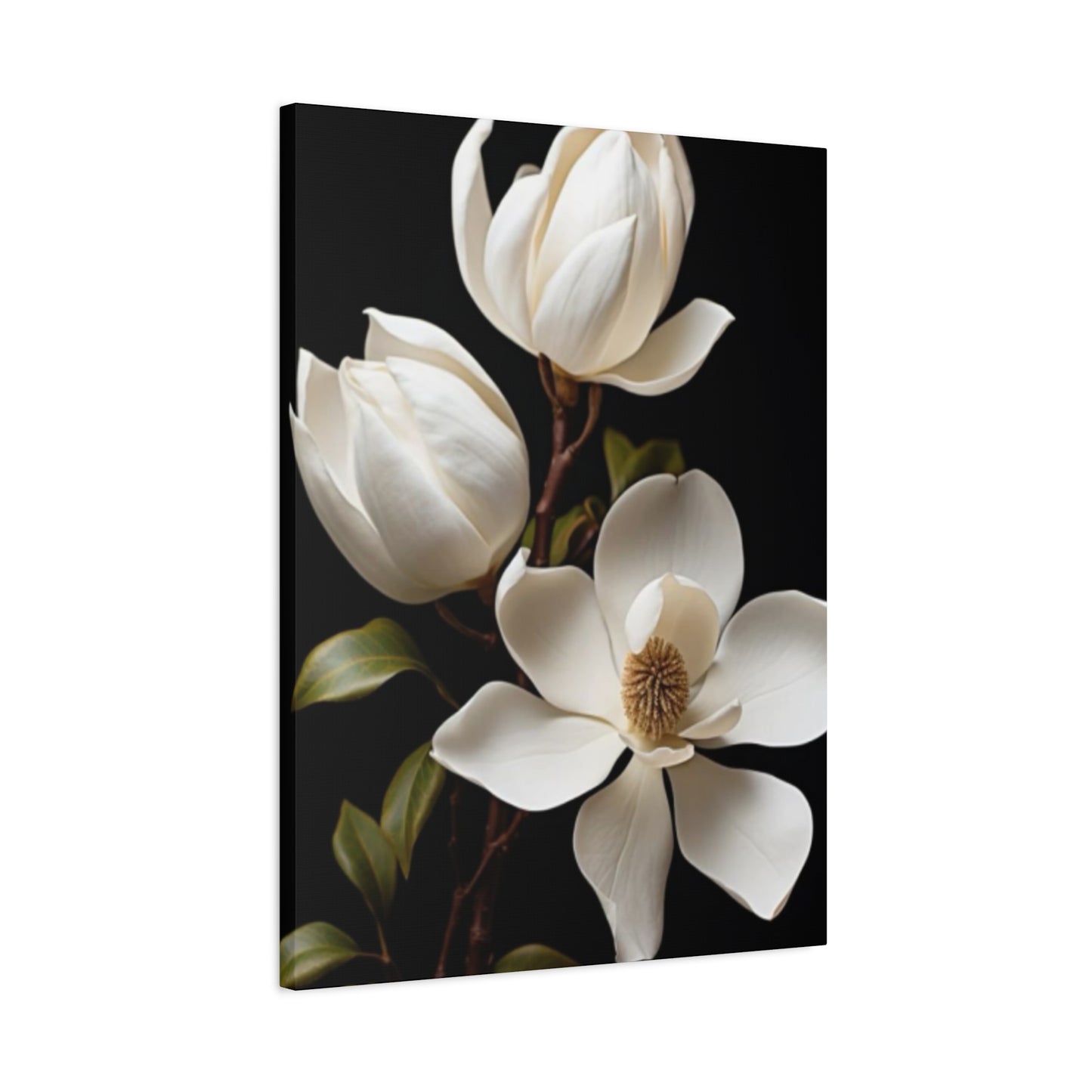 Magnolia Flower Family Painting Wall Art & Canvas Prints