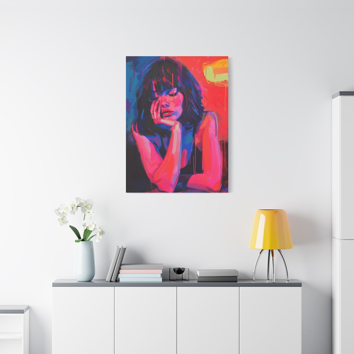 Colorful Women Abstract Modernism Wall Art & Canvas Prints