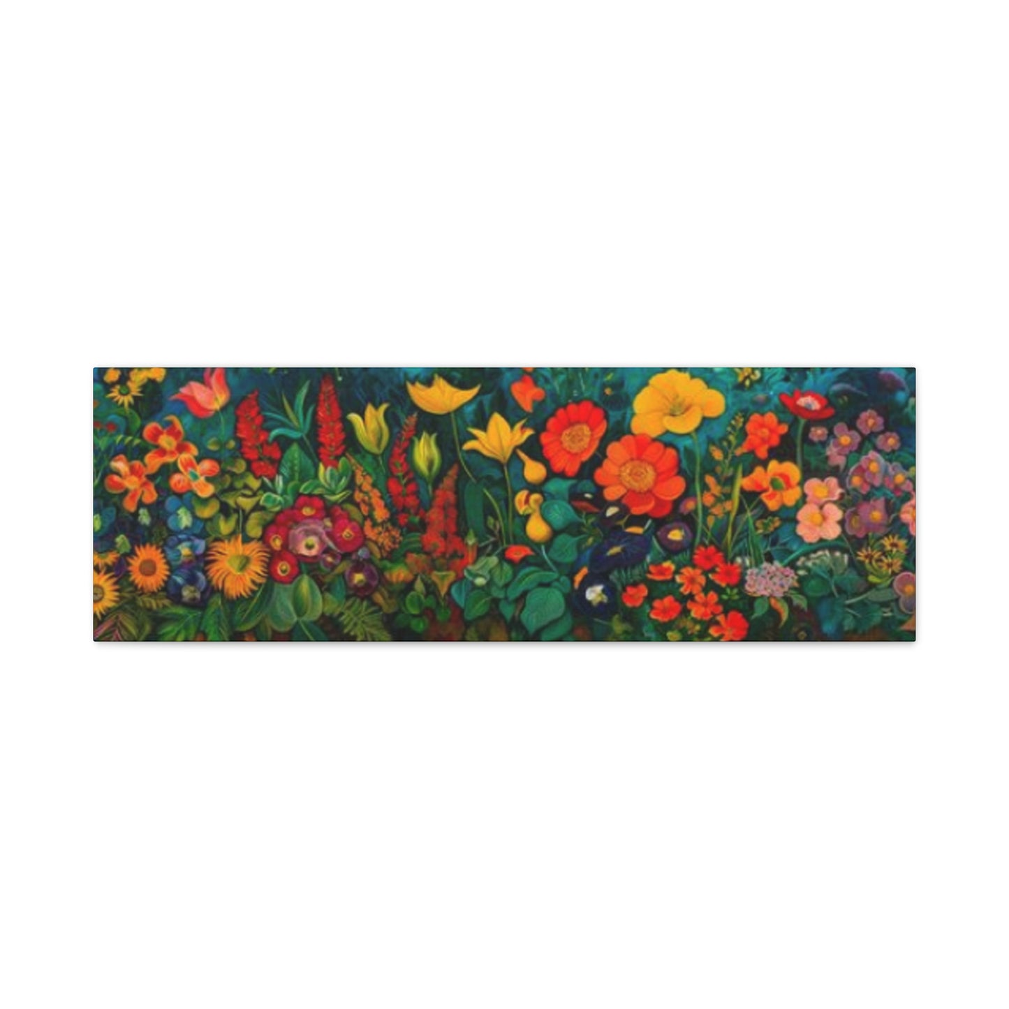 Flower Painting Panoramas Wall Art & Canvas Prints