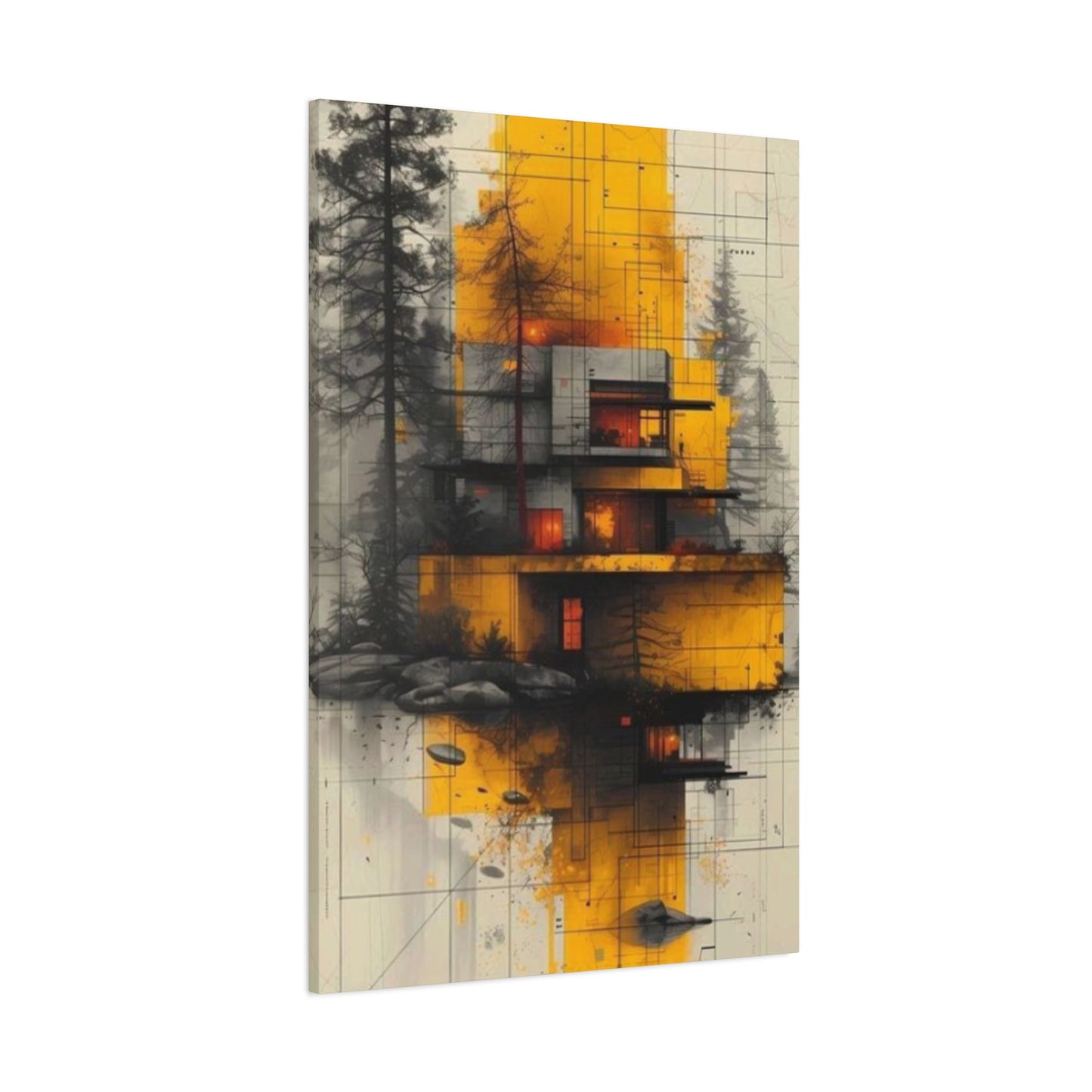 Modern Architecture Modernism Wall Art & Canvas Prints