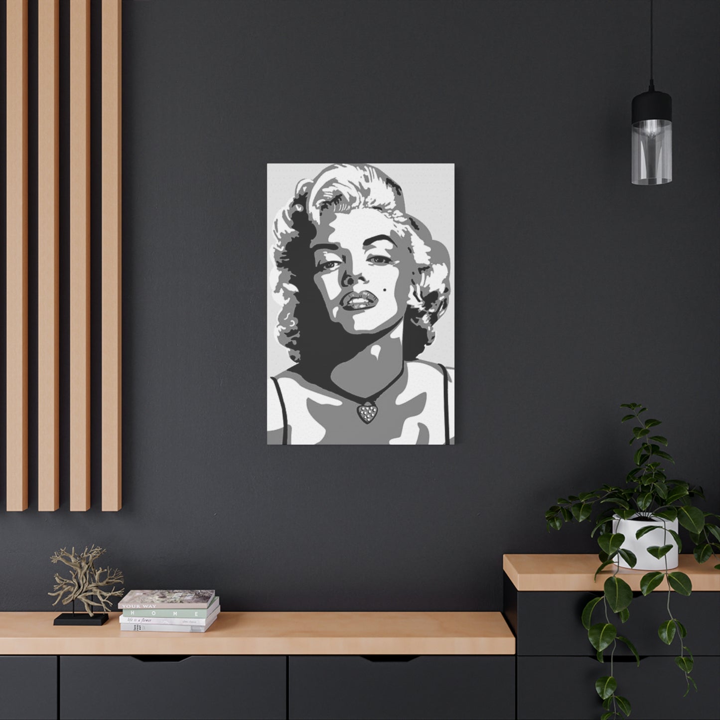 Beautiful Marilyn Monroe Candid Drawing Wall Art & Canvas Prints