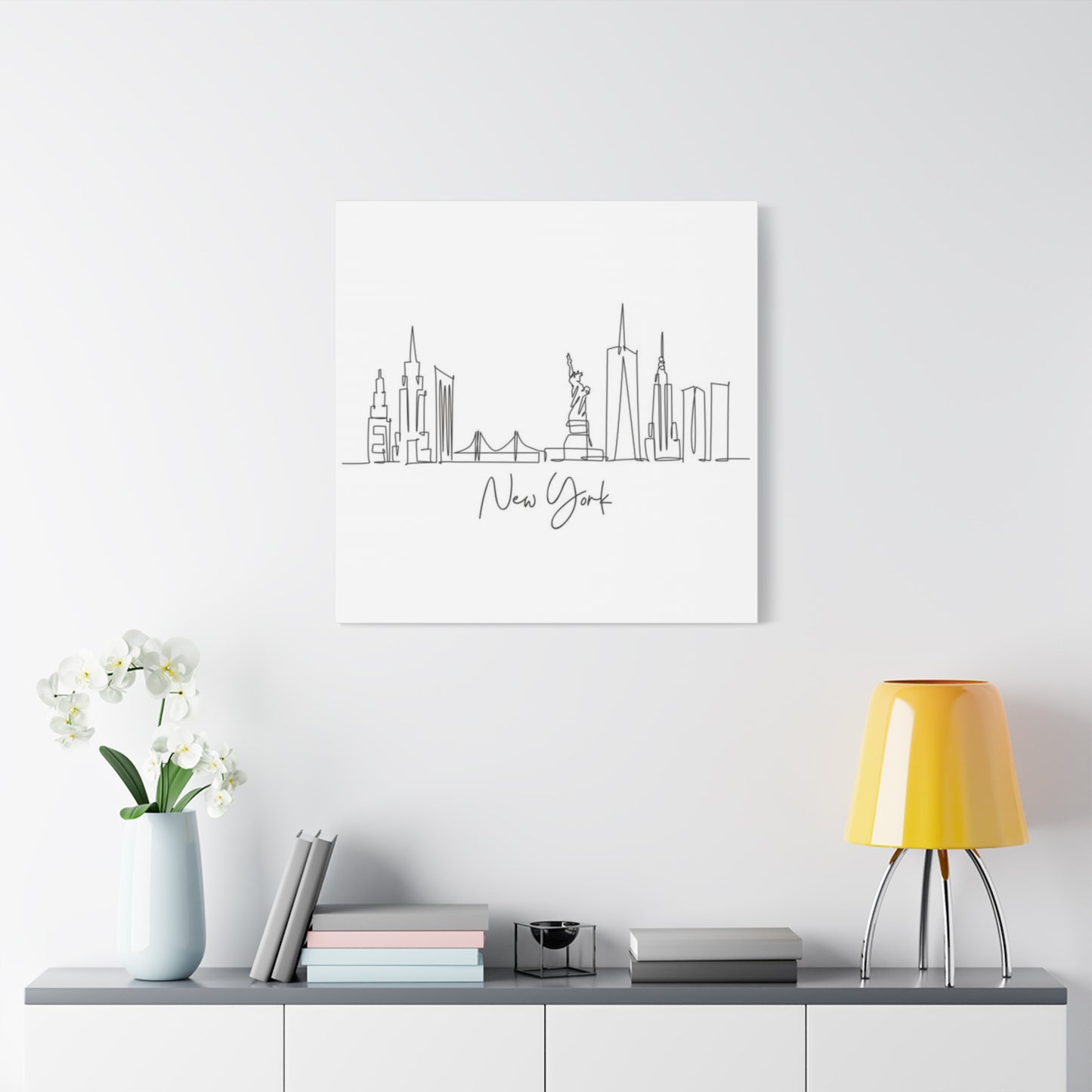 Drawing Of Skylines NYC Skyline Wall Art & Canvas Prints