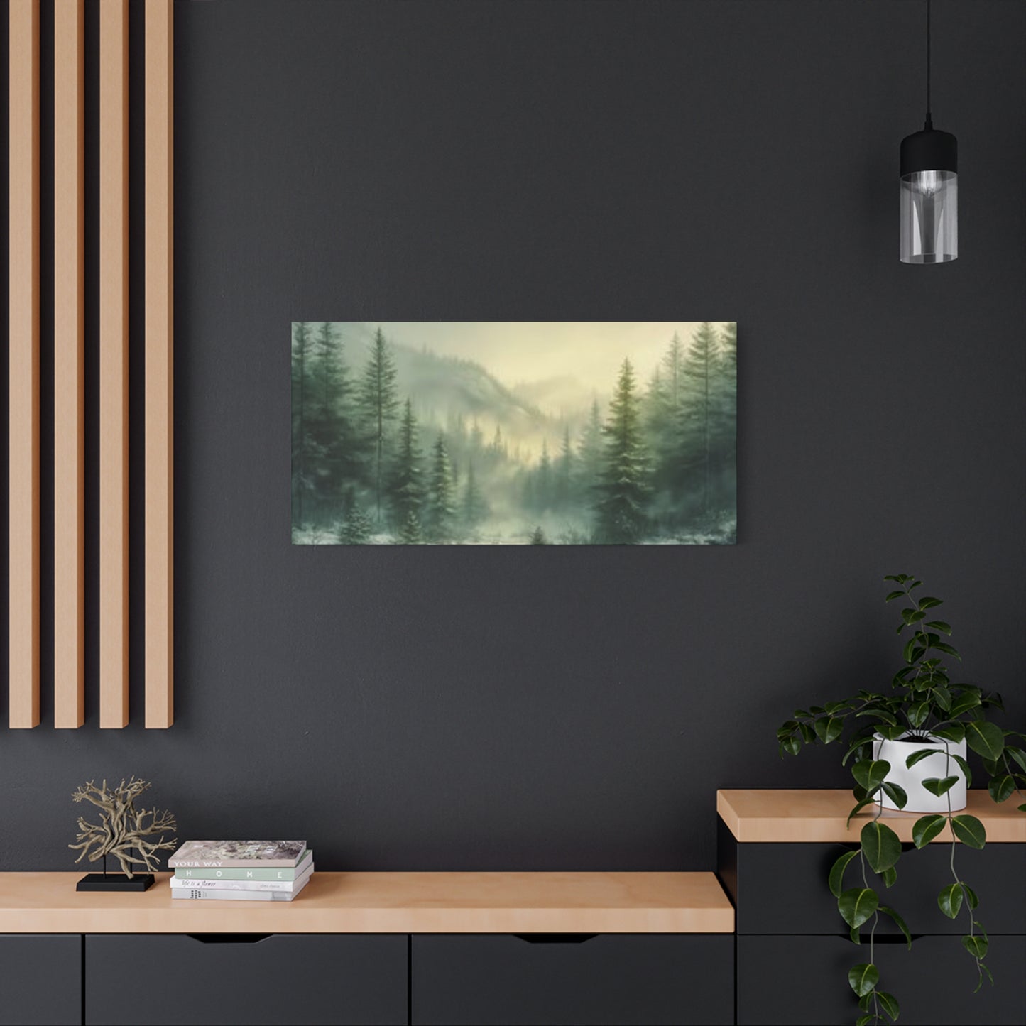 Pine Tree Mountain Panoramas Wall Art & Canvas Prints