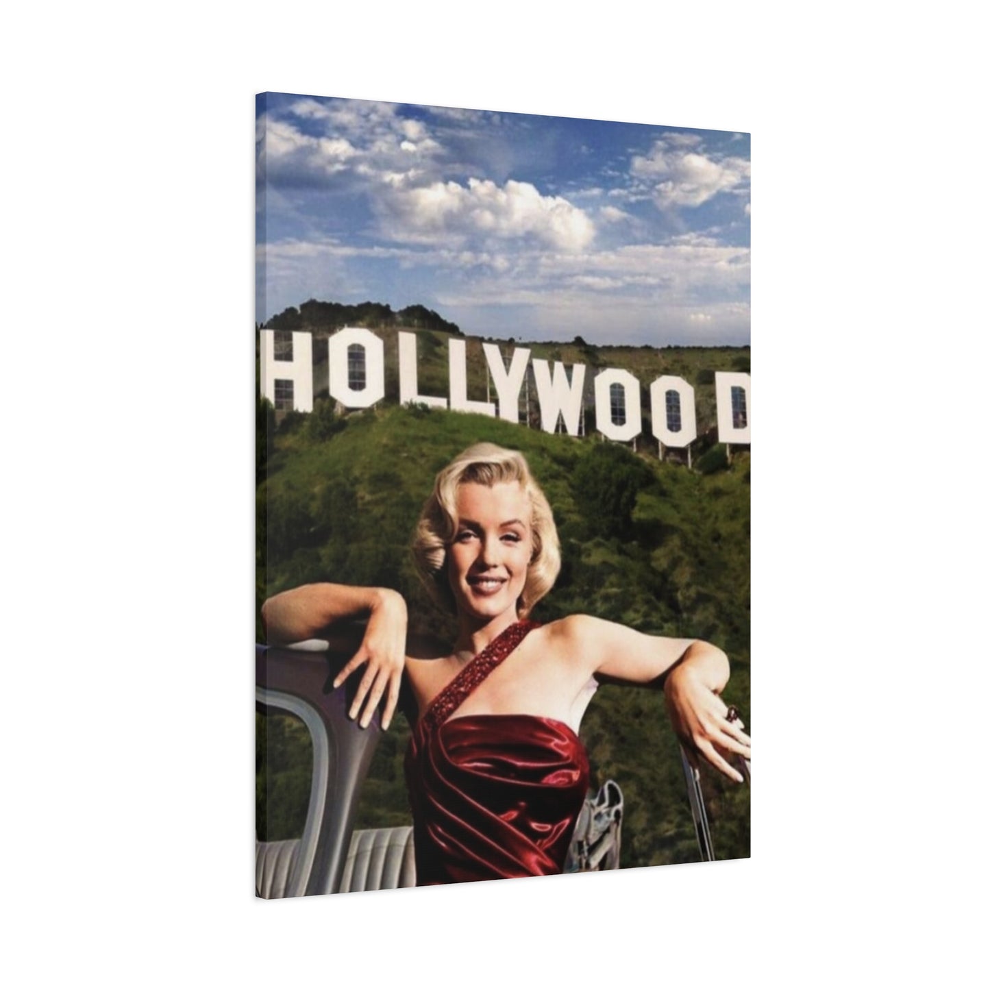 Marilyn Monroe In Hollywood Poster Wall Art & Canvas Prints