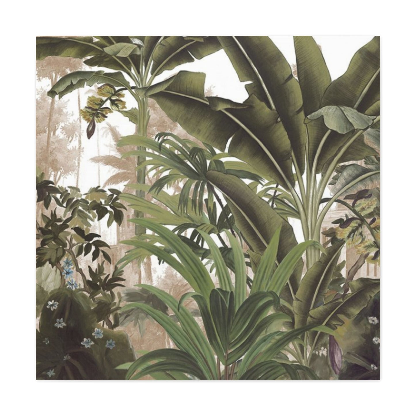 Wildlife Palm Tree Leaves Wall Art & Canvas Prints