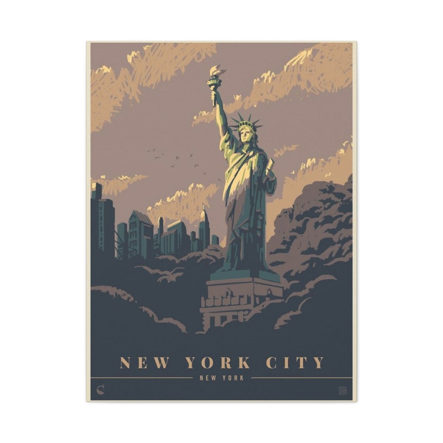 Poster Of New York City Wall Art & Canvas Prints