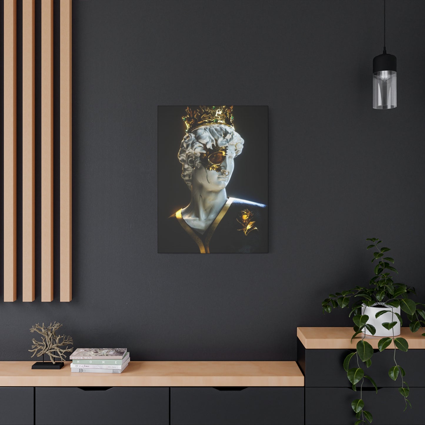 Golden Crown Wall Art & Canvas Prints