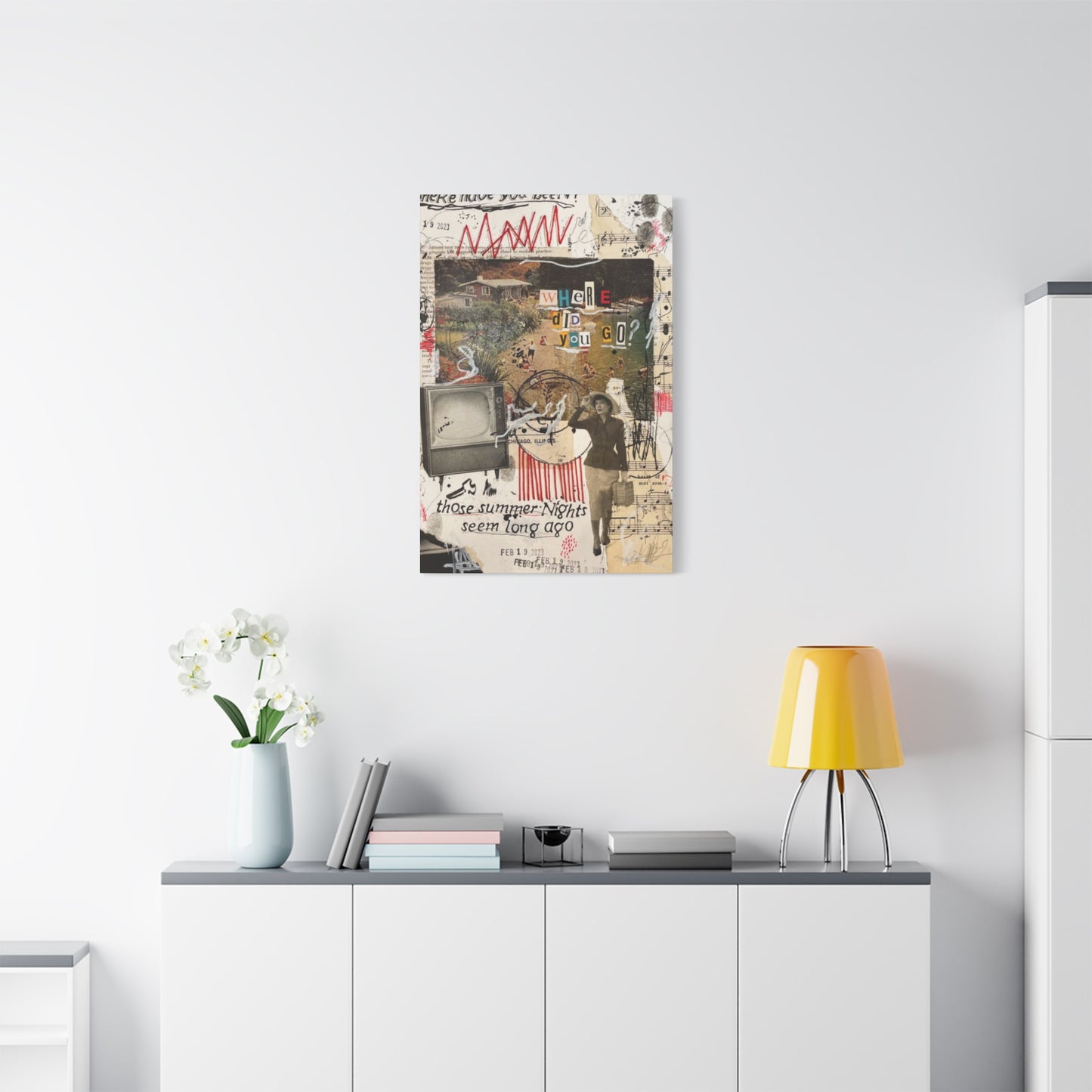 Abstract Poster Mixed Media Wall Art & Canvas Prints