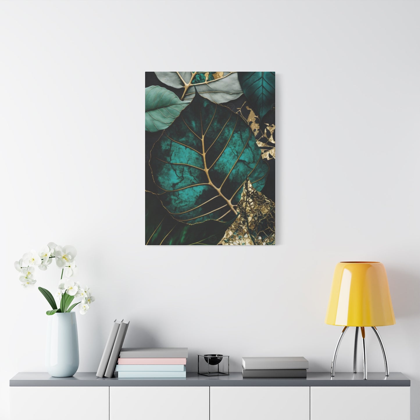 Golden Leaf Wall Art & Canvas Prints