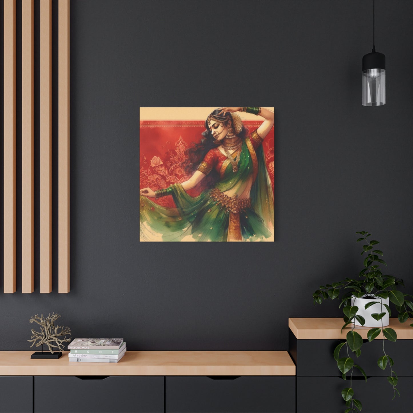 Indian Women Dancing Wall Art & Canvas Prints