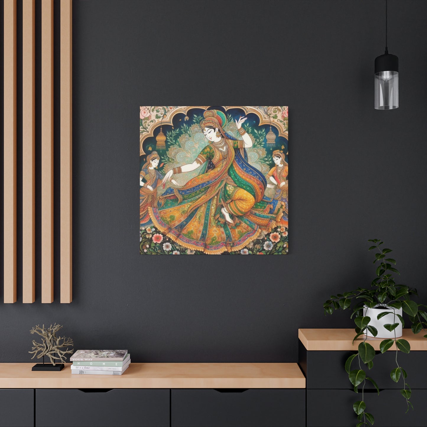 Indian Queen Dancing Wall Art & Canvas Prints