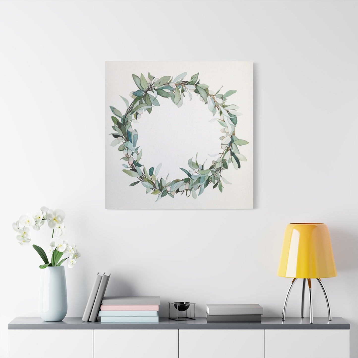 Eucalyptus Flower Ring Wall Art & Canvas Prints