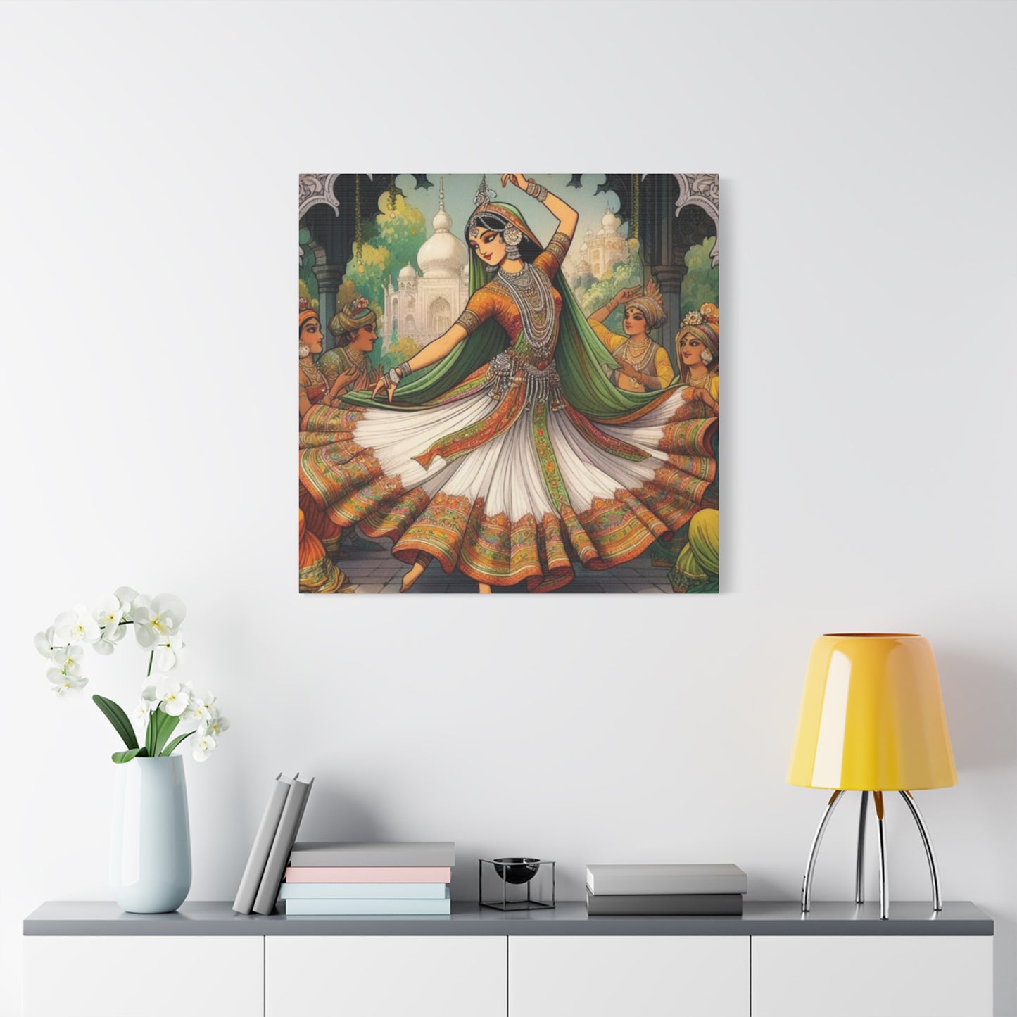 Indian Queen Dancing Wall Art & Canvas Prints