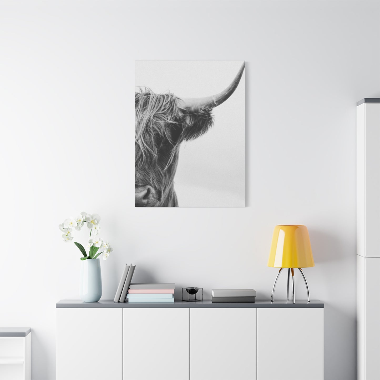 Wild Hairy Bull Longhorn Wall Art & Canvas Prints