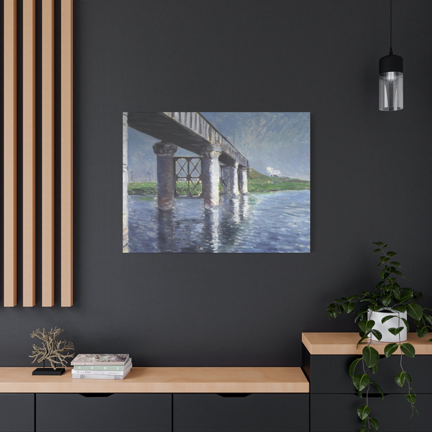 Gustav Bridge Painting Wall Art & Canvas Prints