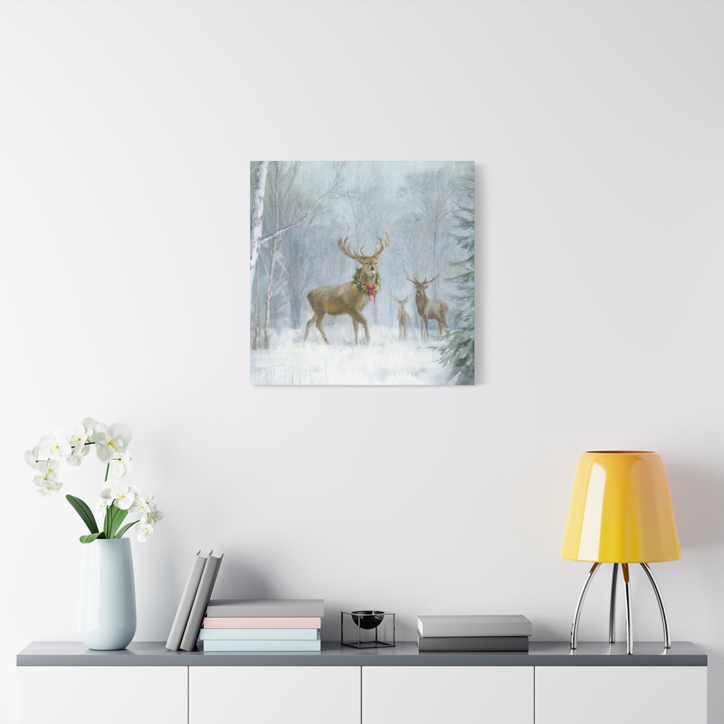 Family of Reindeer Wall Art & Canvas Prints