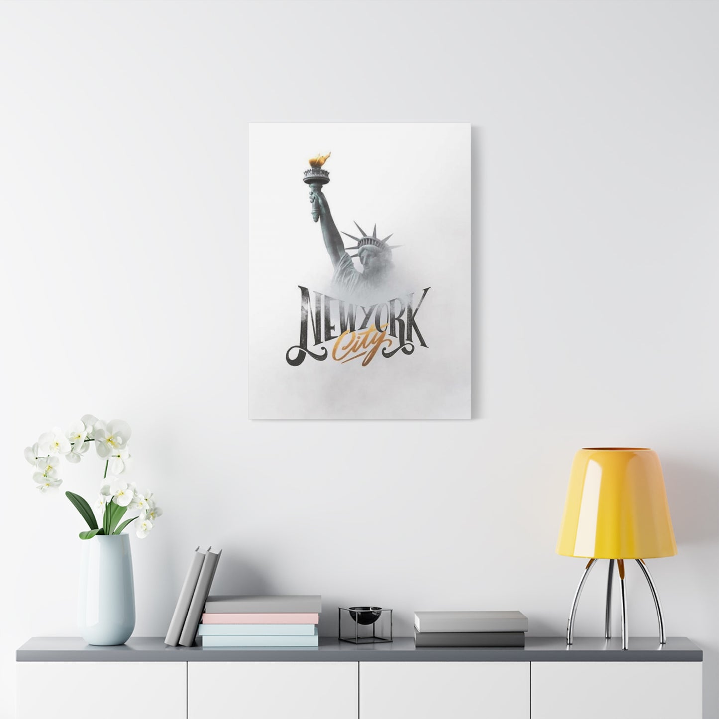 Statue Of Liberty Poster New York City Skyline Wall Art & Canvas Prints