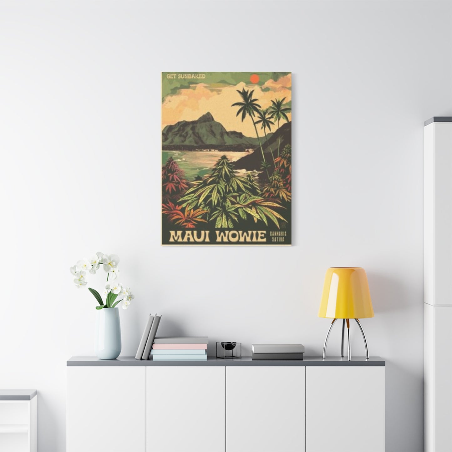 Maui Wowie Marijuana Wall Art & Canvas Prints