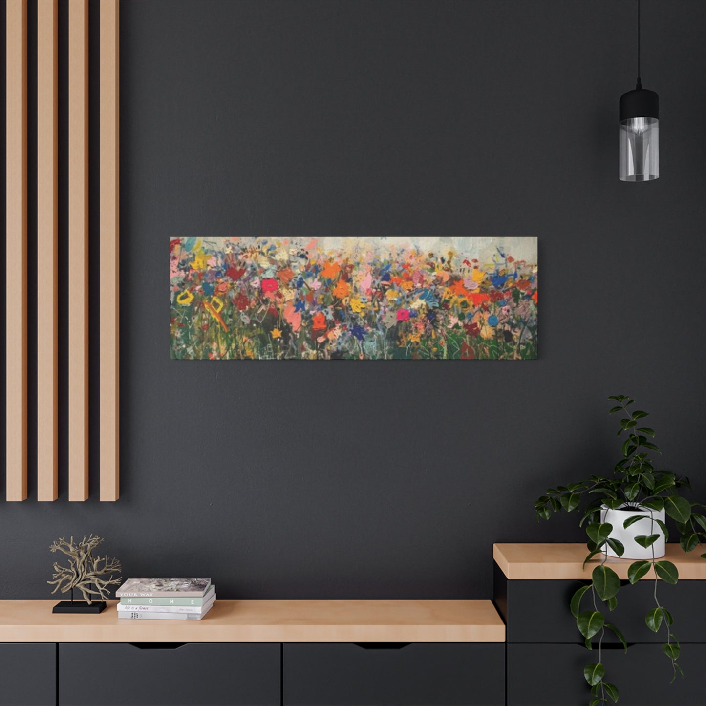 Flower Painting Panoramas Wall Art & Canvas Prints