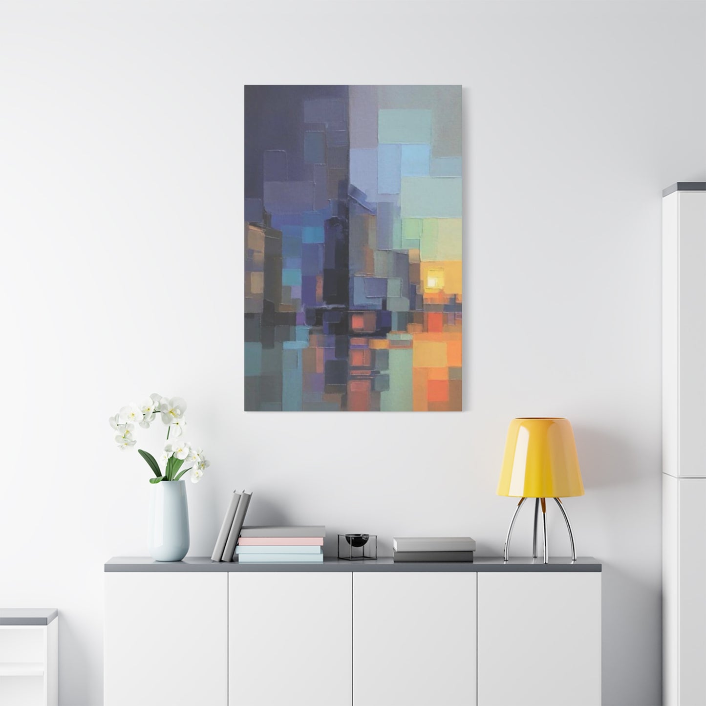 Cityscape Abstract Modernism Wall Art & Canvas Prints