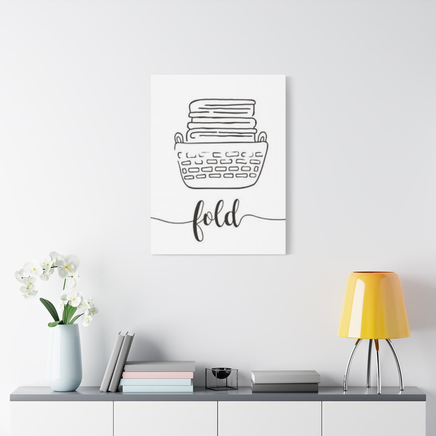 Fold Poster Laundry Wall Art & Canvas Prints