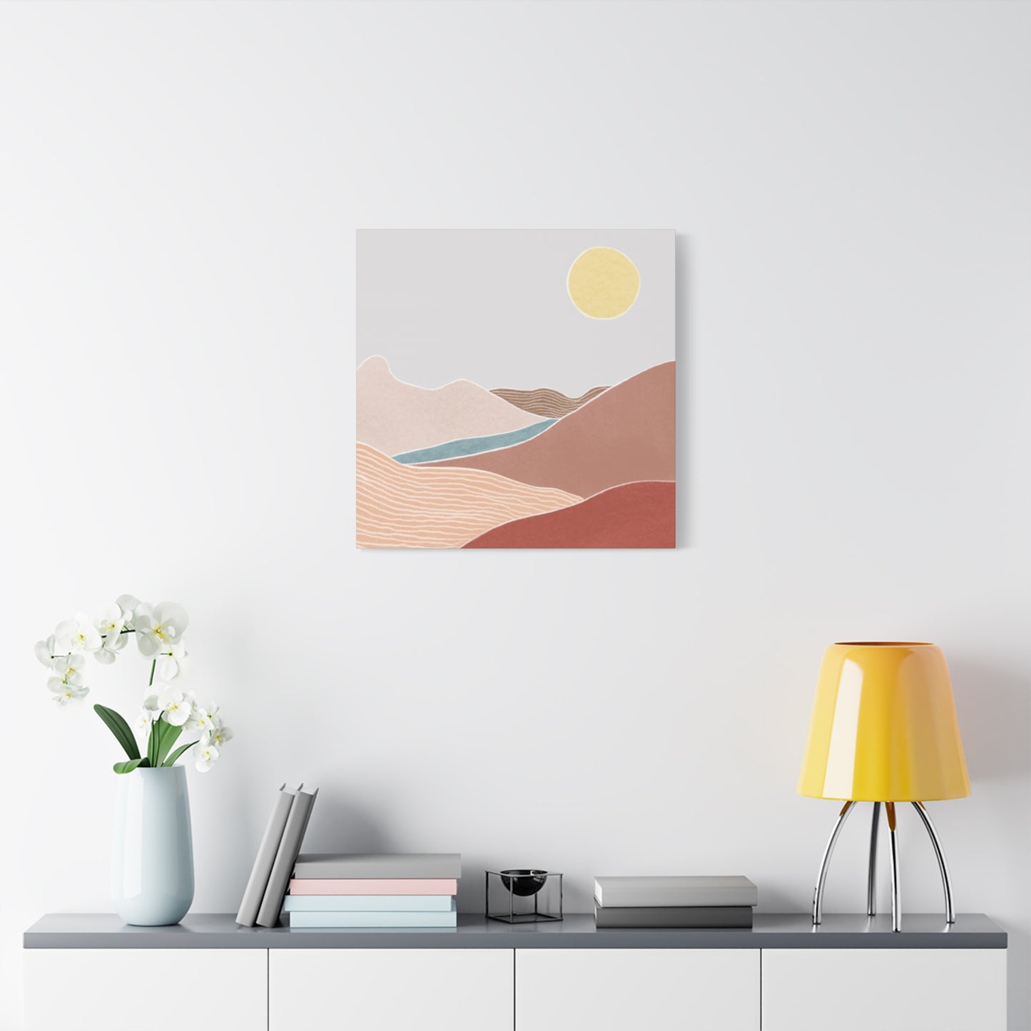 Abstract Sunset Entryway Wall Art & Canvas Prints