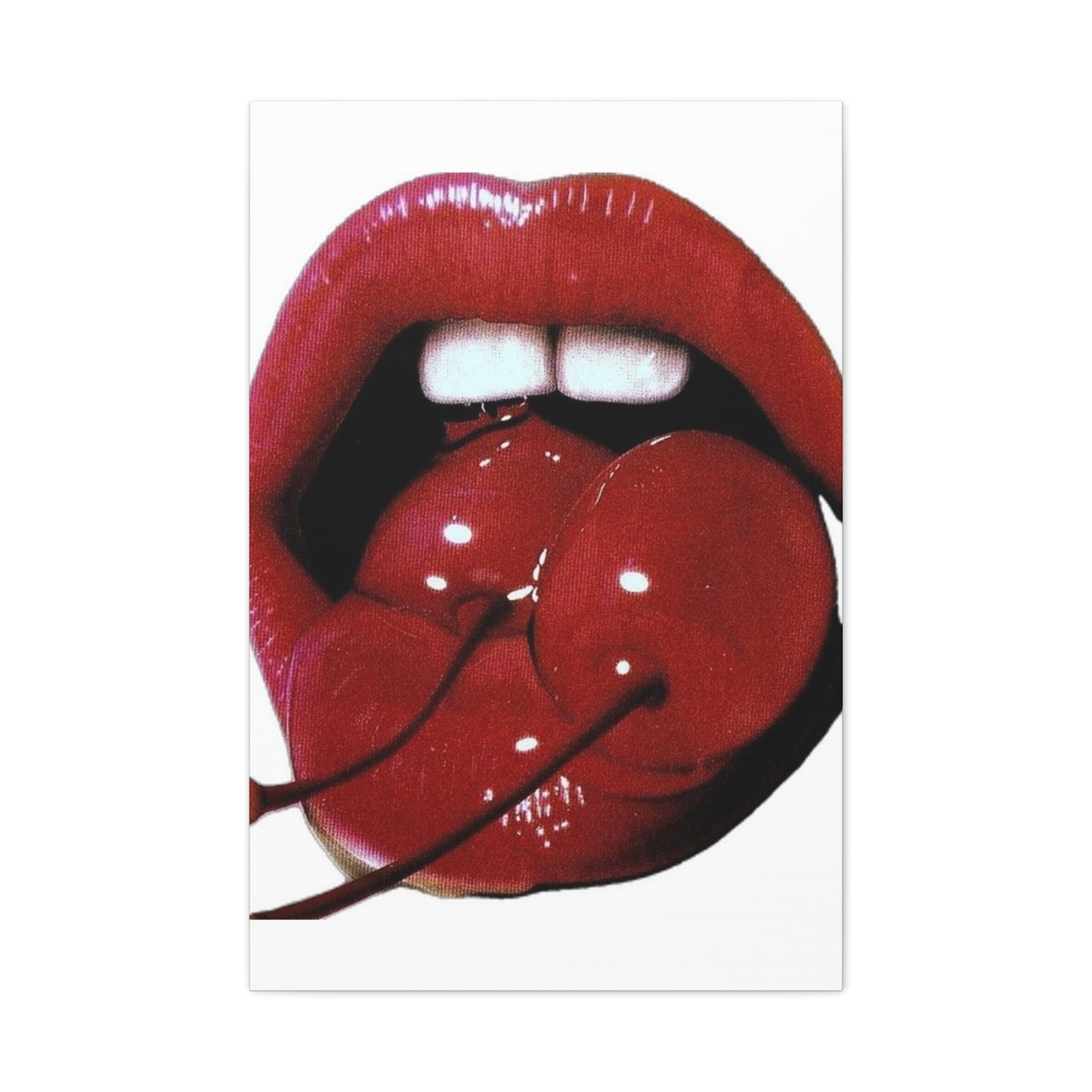 Cherry Lips Wall Art & Canvas Prints