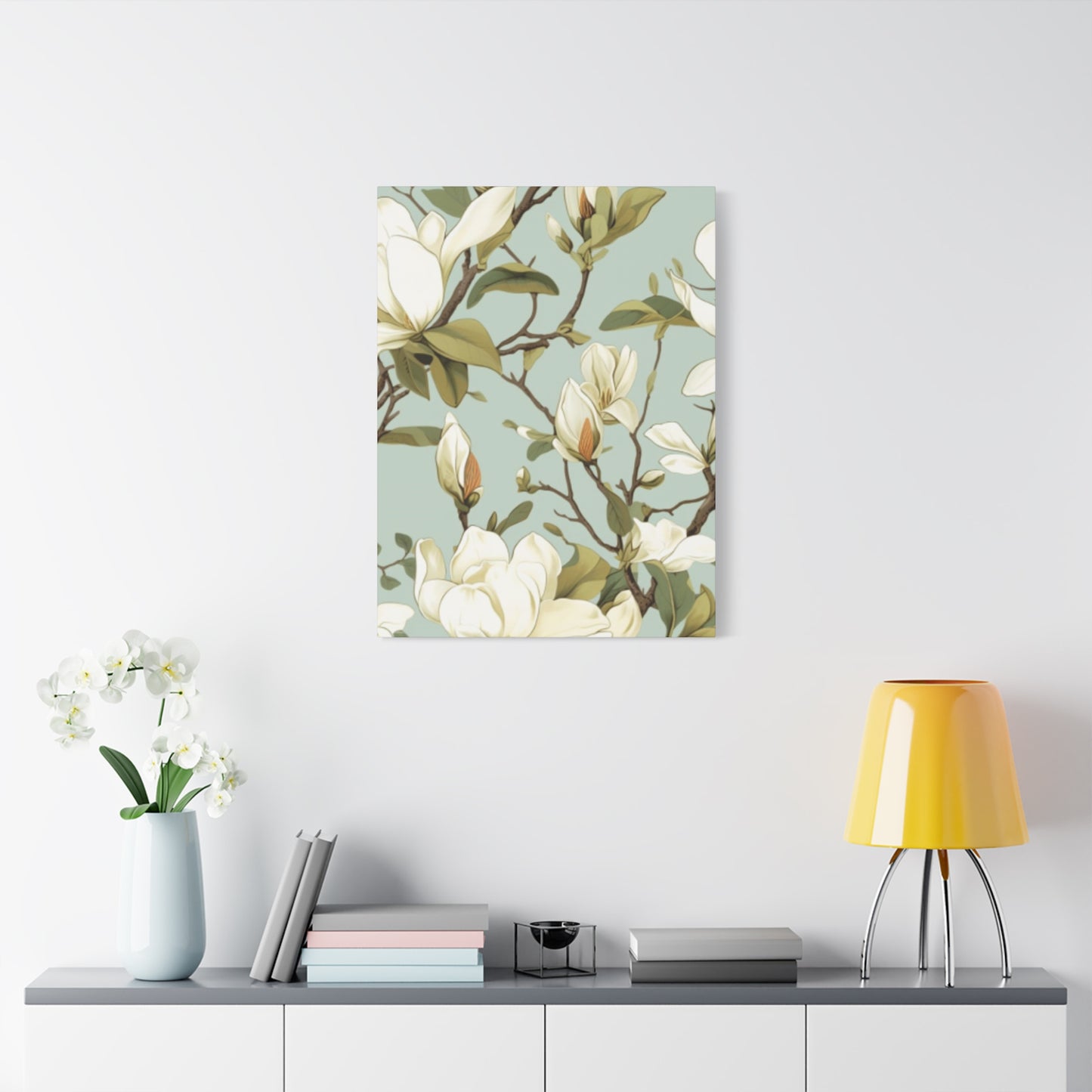 Beautiful Magnolia Baby Flower Plant Wall Art & Canvas Prints