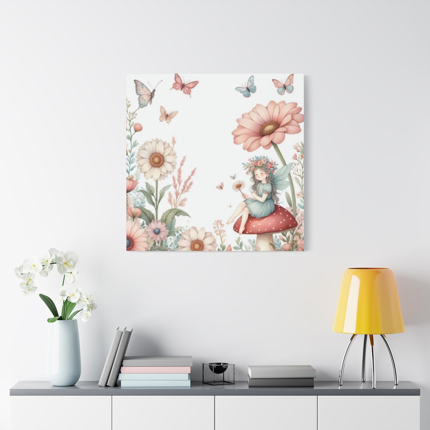 Mushroom Fairies Wall Art & Canvas Prints