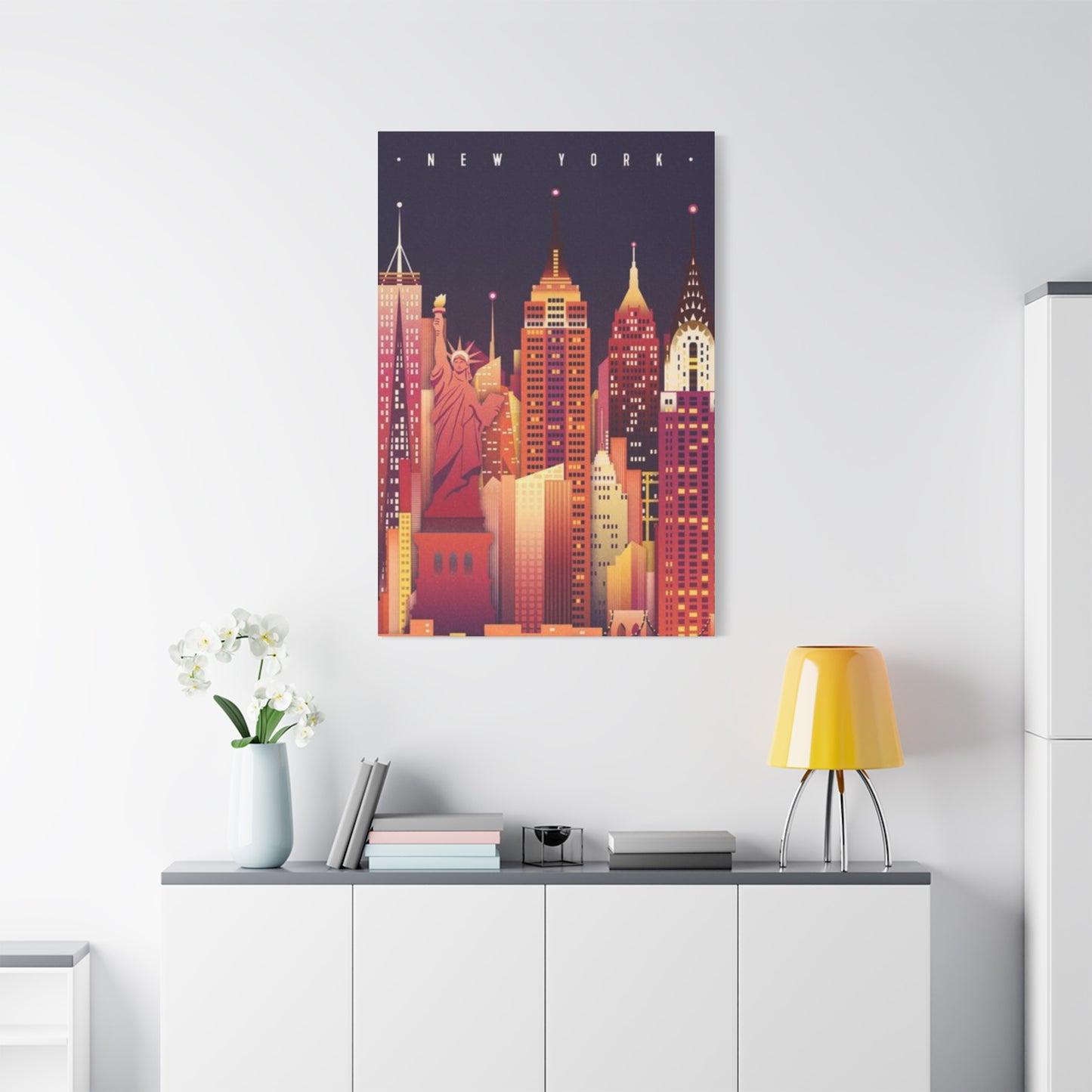 Streets Skyline Of New York City Wall Art & Canvas Prints