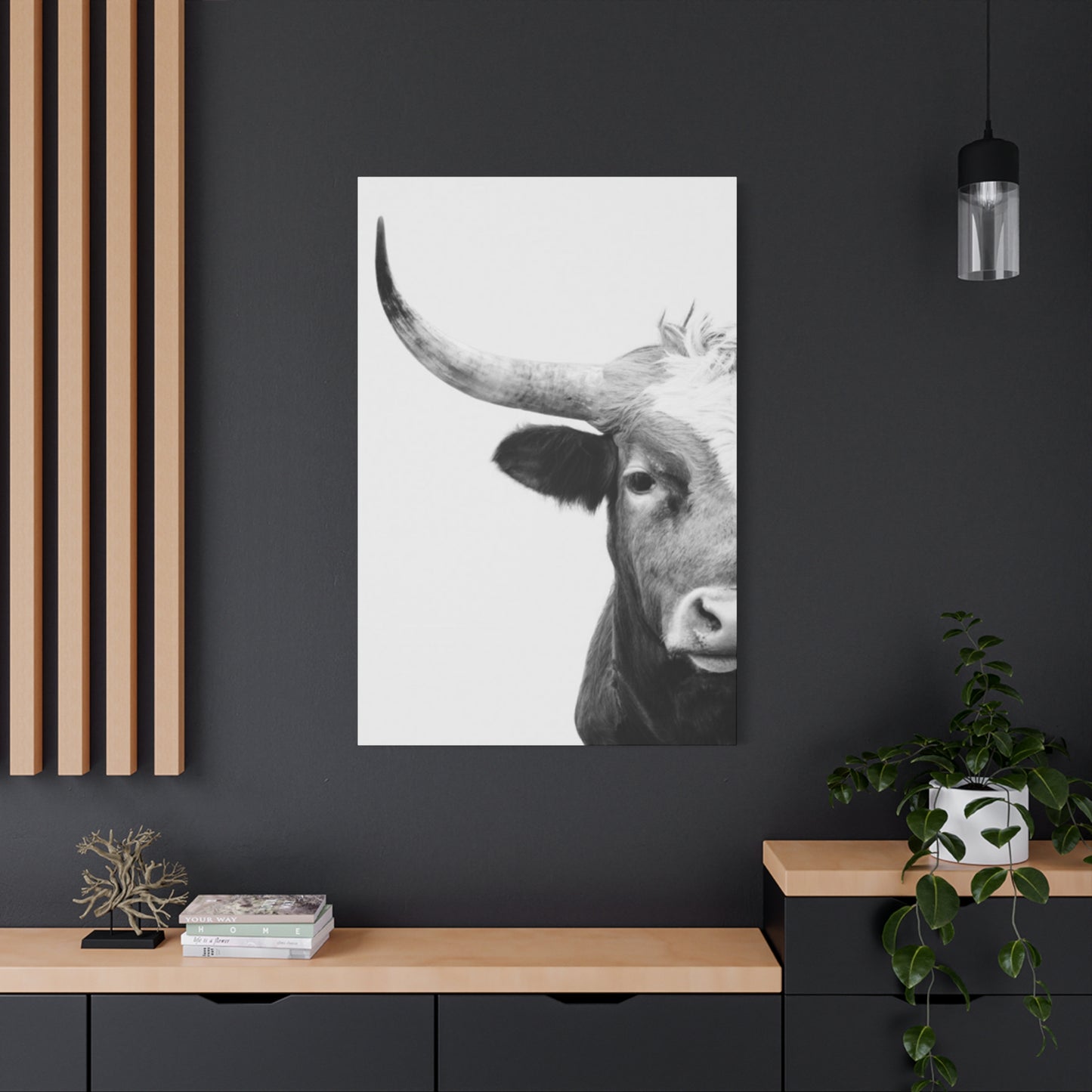 Bull Longhorn Photography Wall Art & Canvas Prints