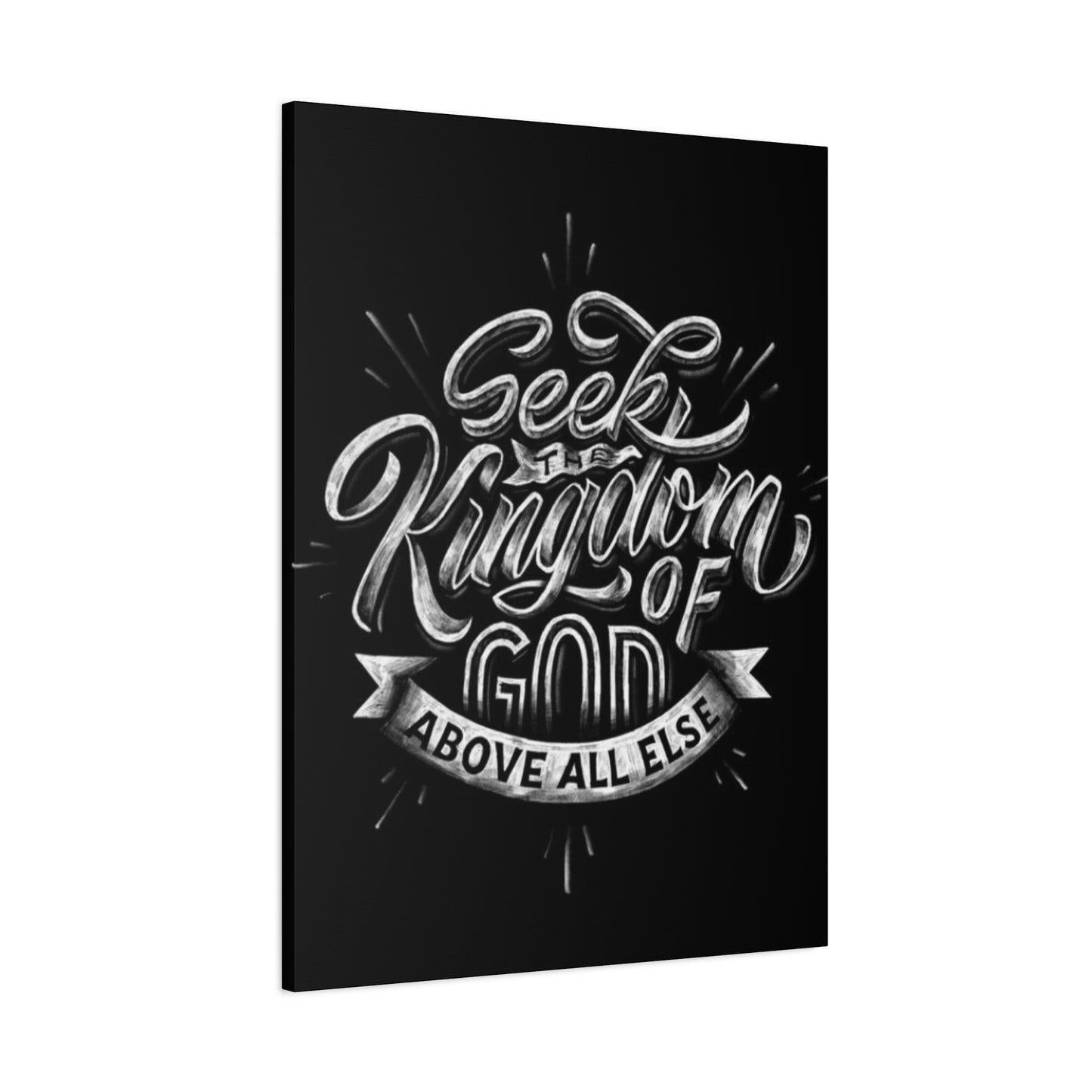 Kingdom Chalkboard Wall Art & Canvas Prints