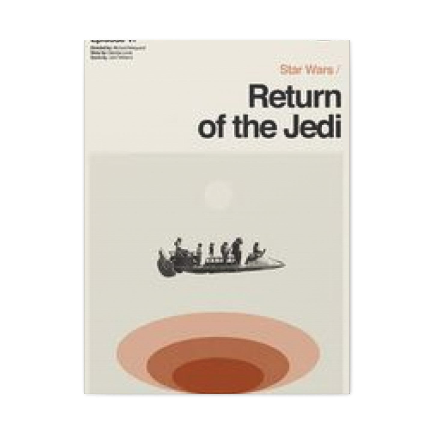 Return Of Jedi Man Cave Wall Art & Canvas Prints