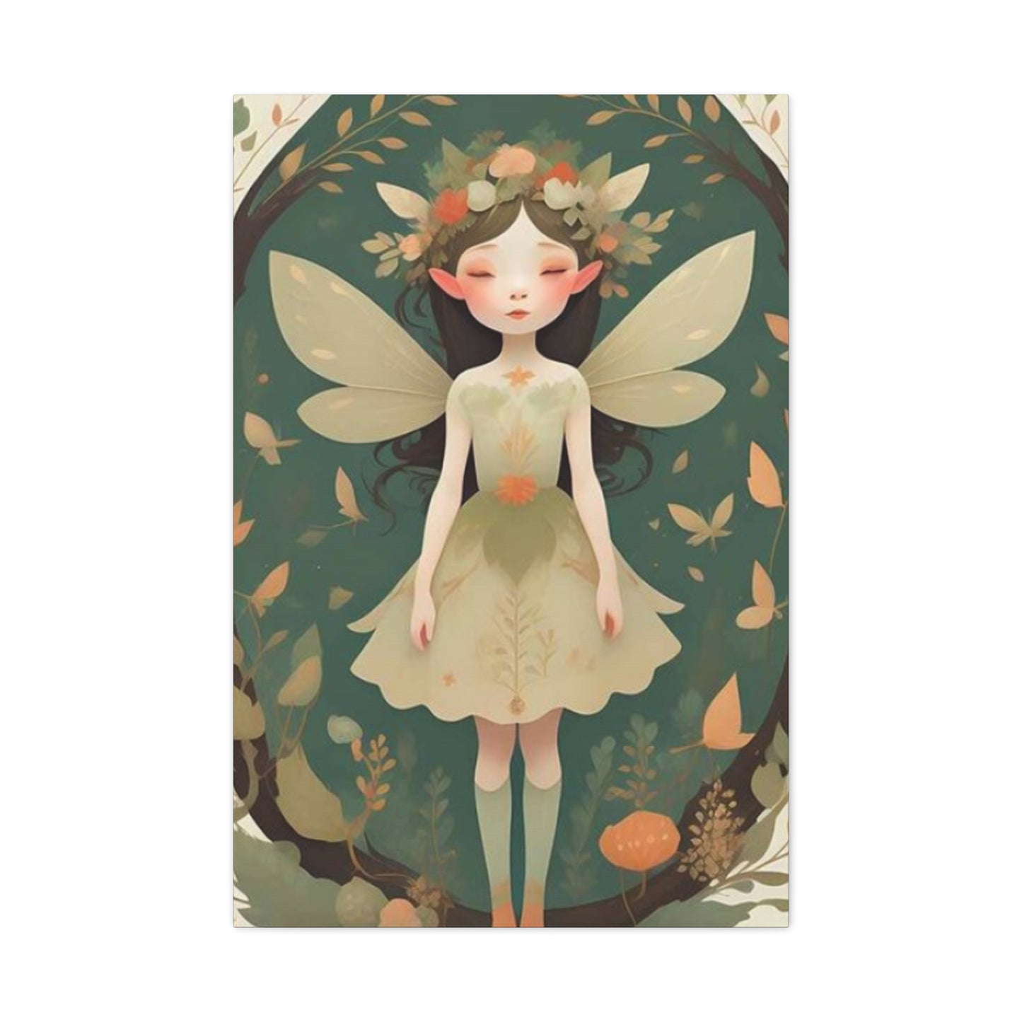 Little Angel Flower Fairies Wall Art & Canvas Prints