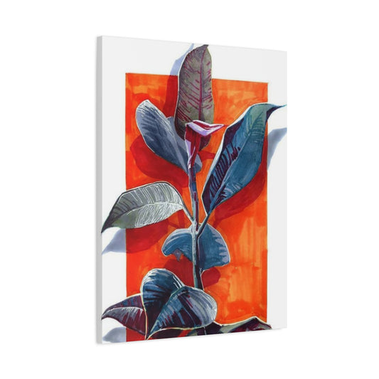 Leaf Plant Abstract Modernism Wall Art & Canvas Prints