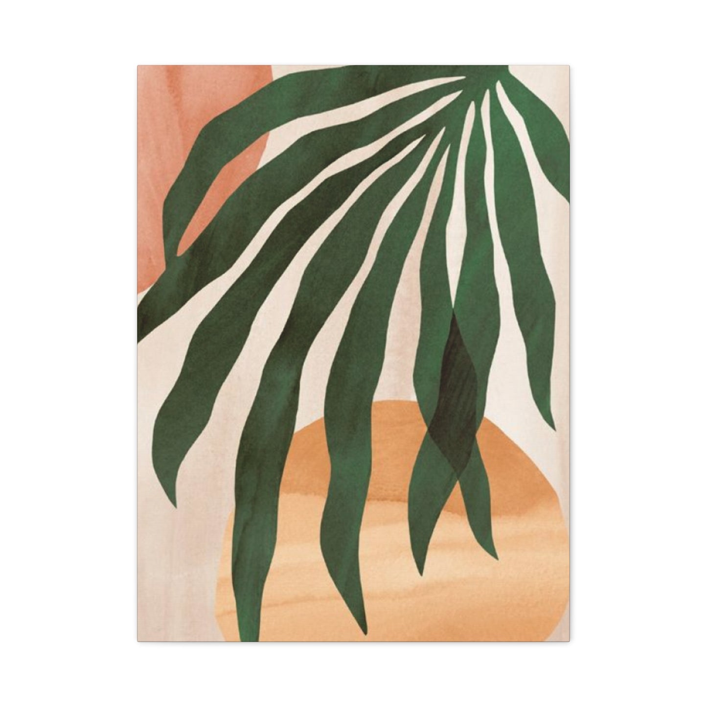 Leaves Plant Olive Green Wall Art & Canvas Prints