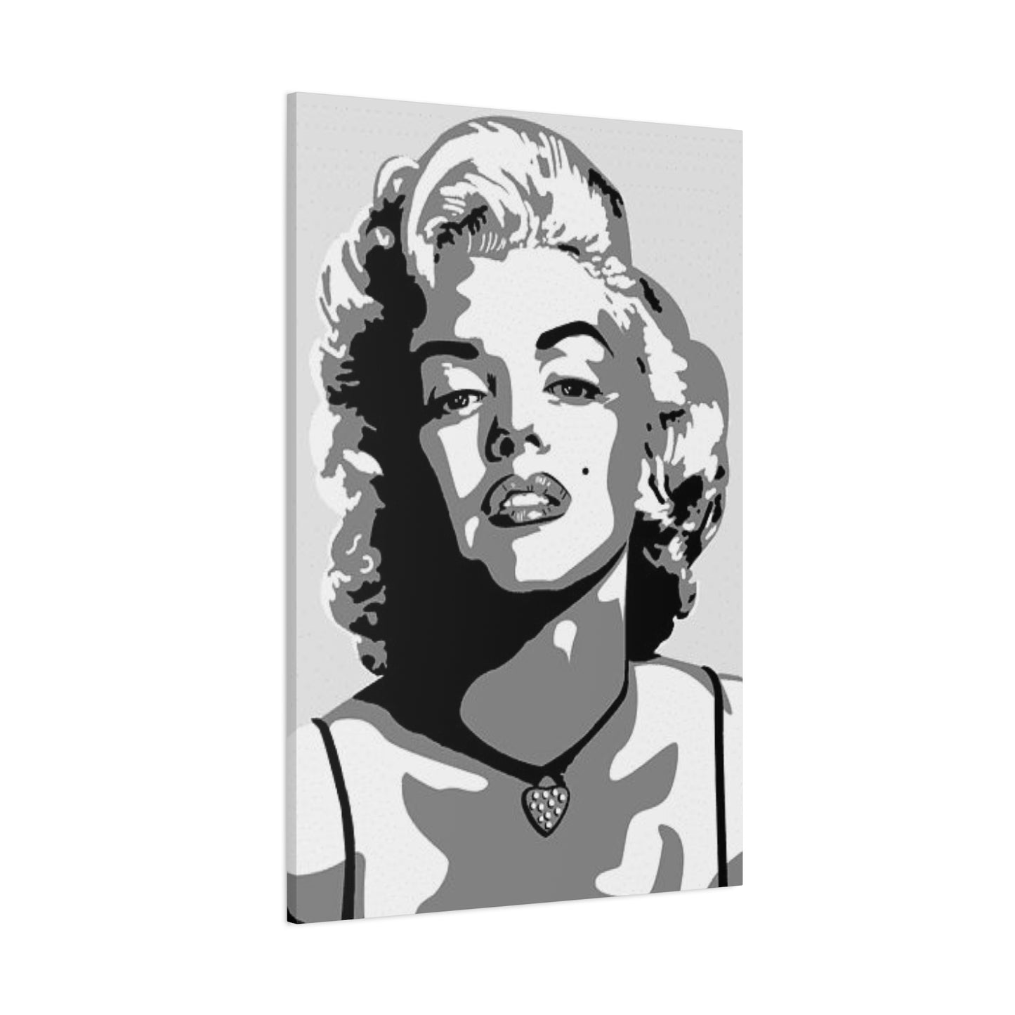 Beautiful Marilyn Monroe Candid Drawing Wall Art & Canvas Prints