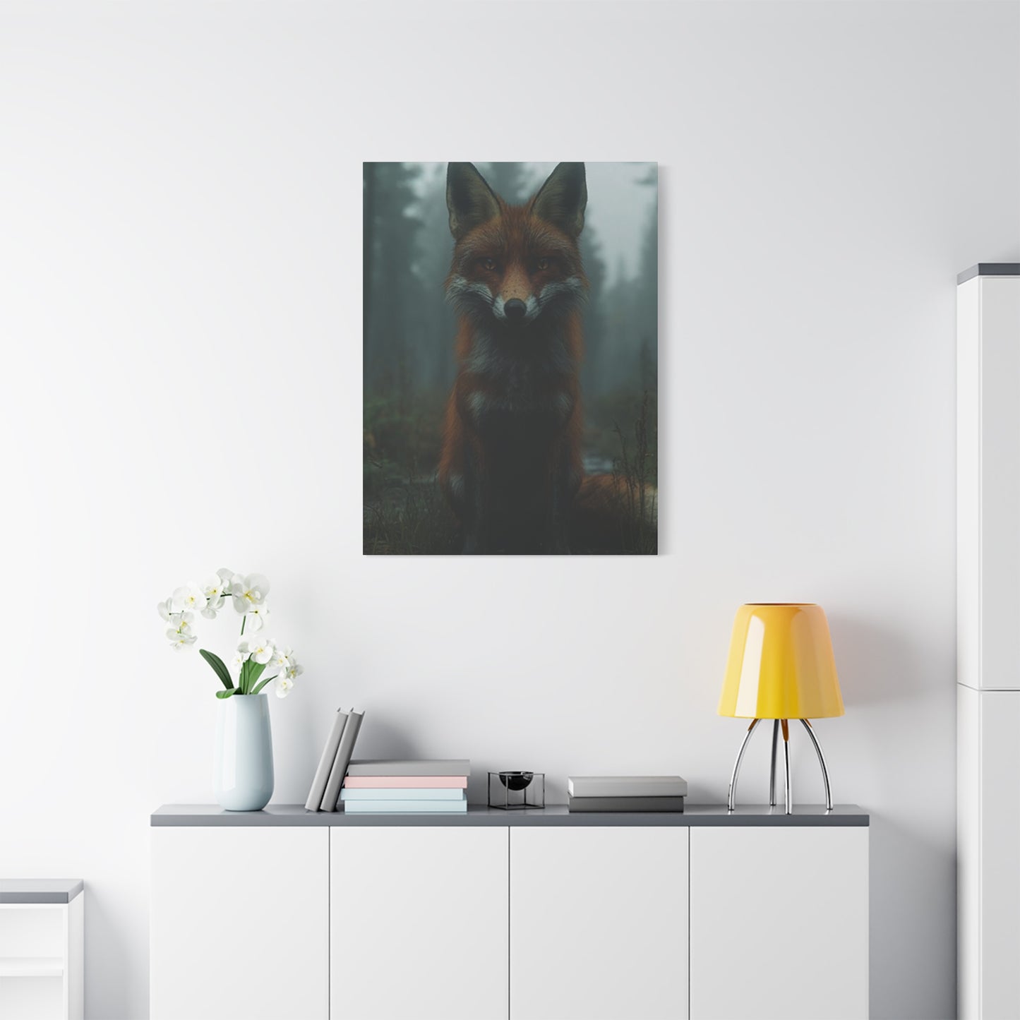 Fox in Forest Wall Art & Canvas Prints