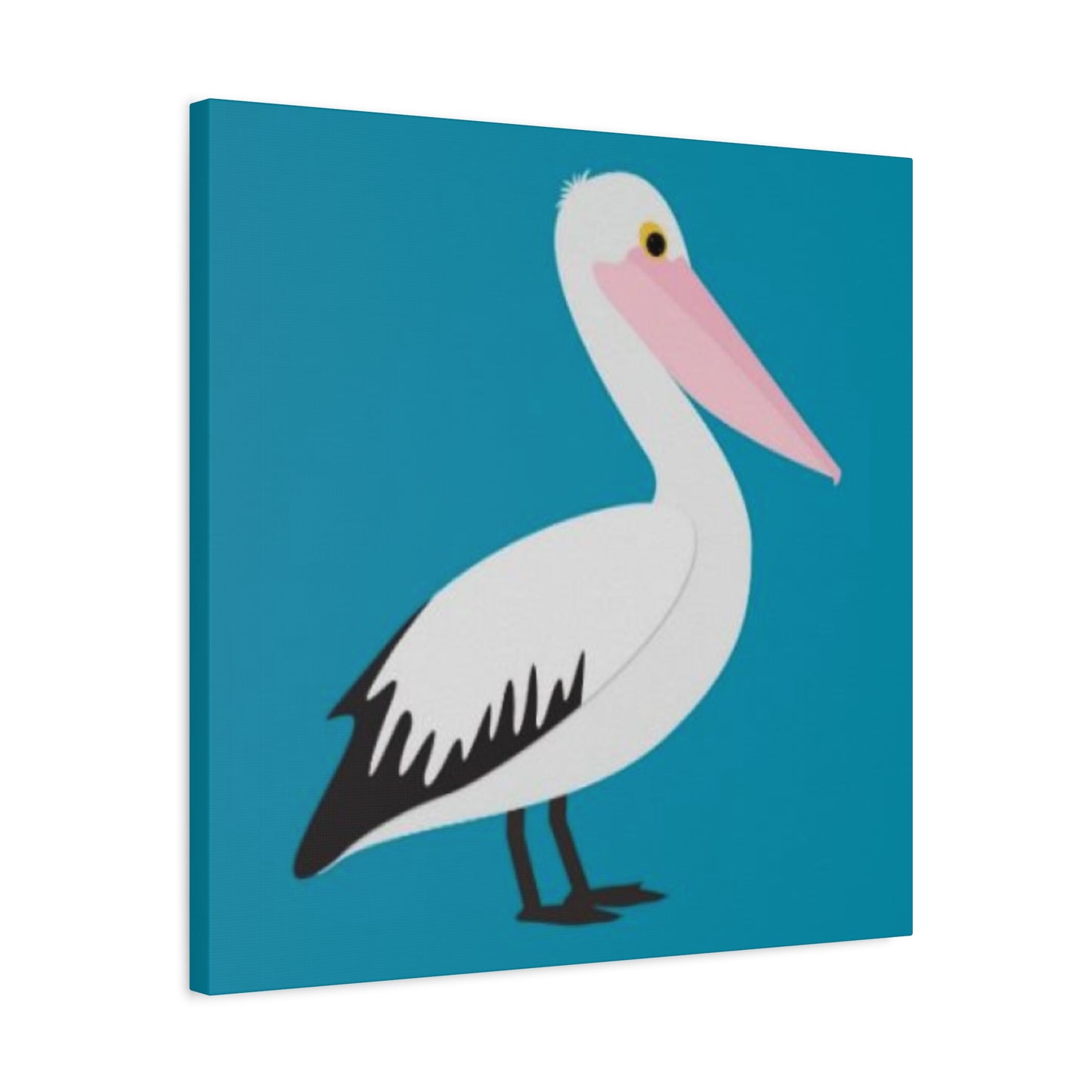 Pelican Cartoon Poster Wall Art & Canvas Prints