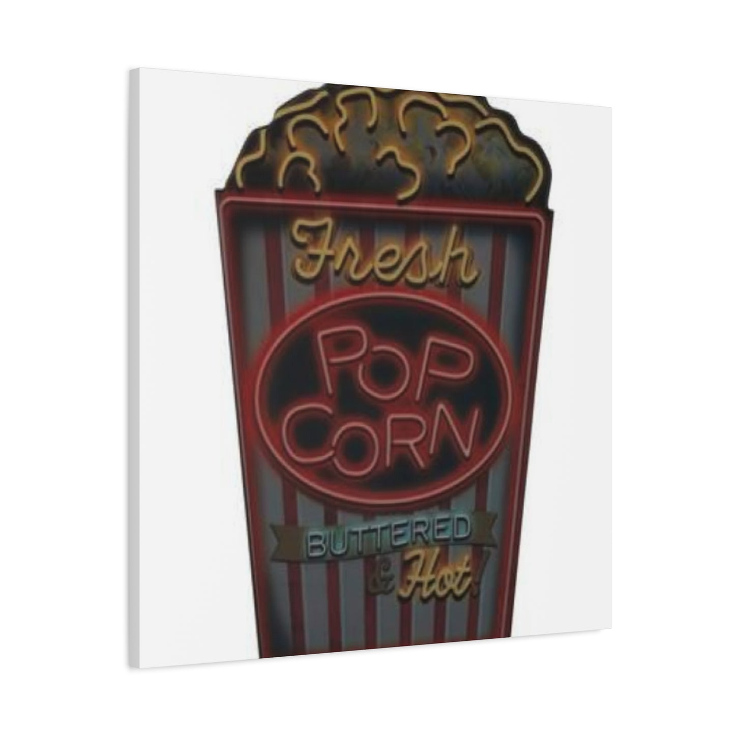 Popcorn Tub Wall Art & Canvas Prints