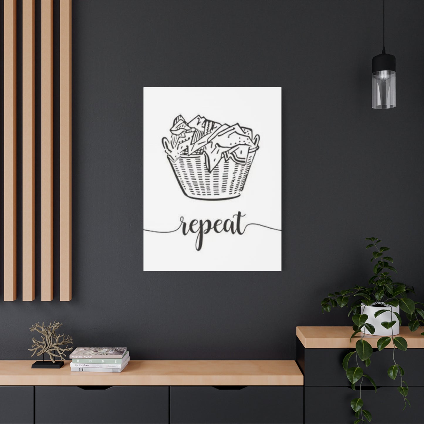 Repeat Poster Laundry Wall Art & Canvas Prints