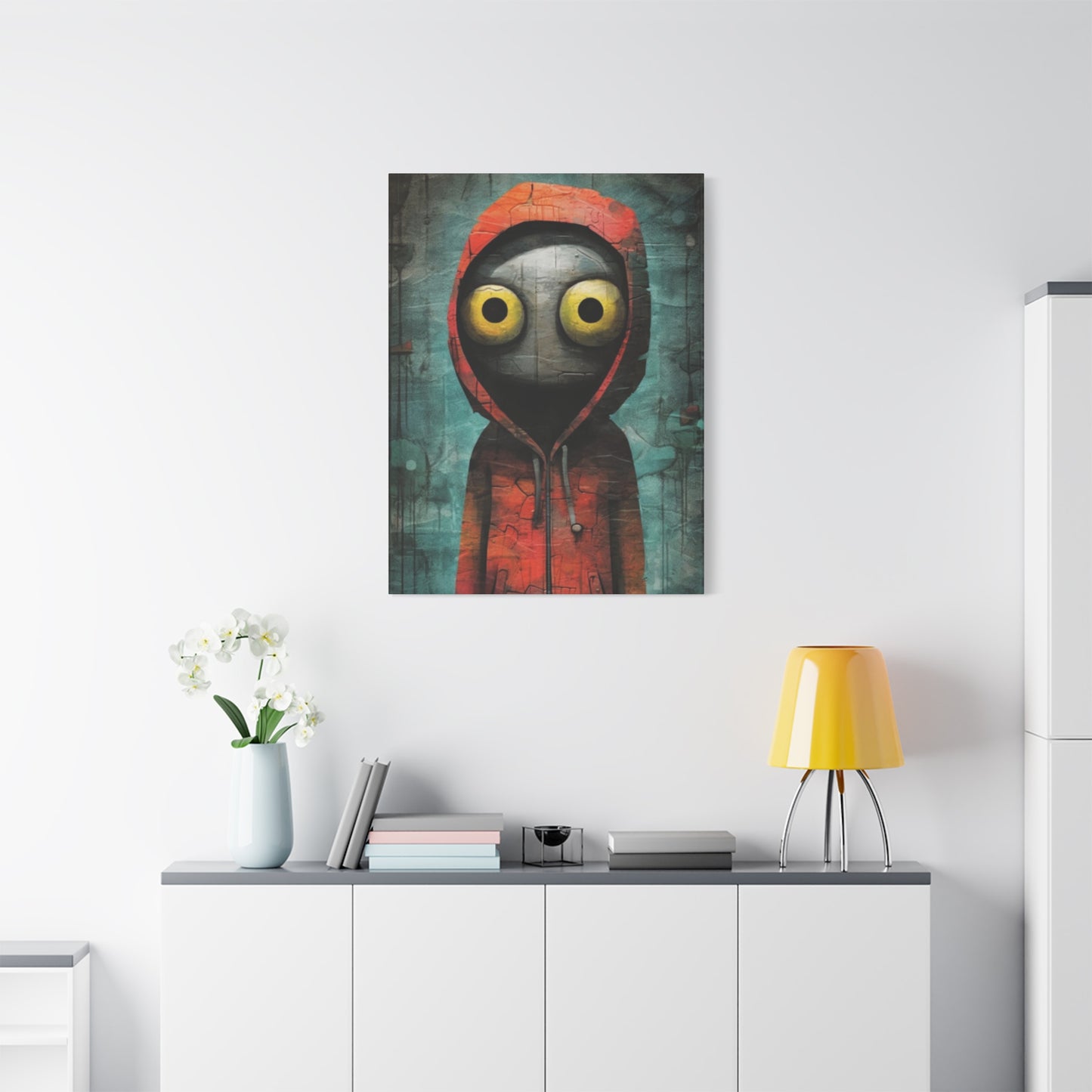 Alien Man Cave Decor Wall Art & Canvas Prints