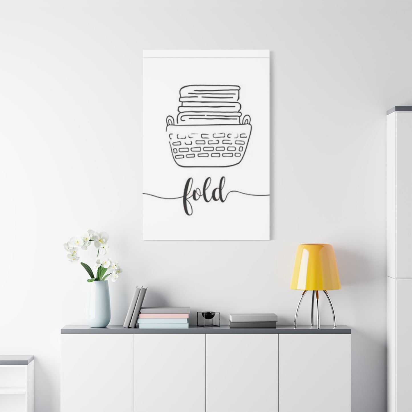 Fold Poster Laundry Wall Art & Canvas Prints