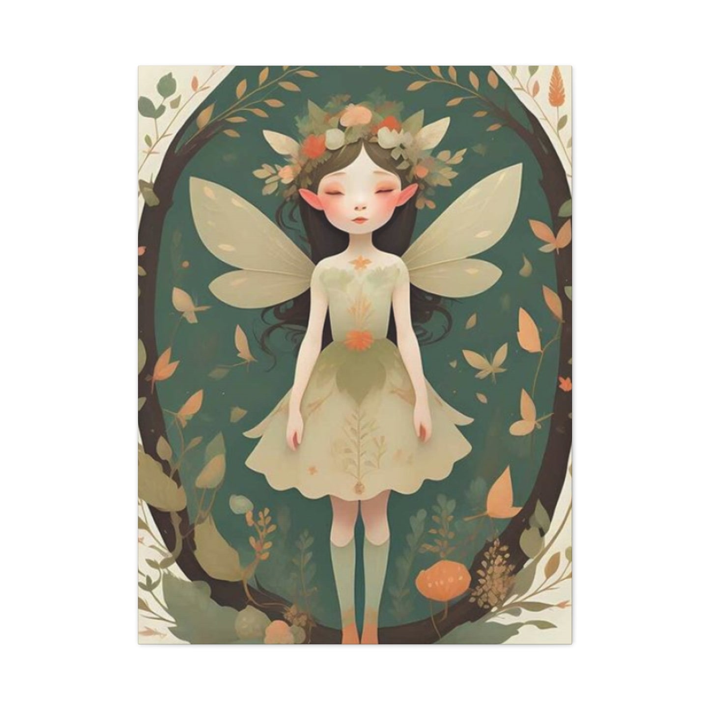 Little Angel Flower Fairies Wall Art & Canvas Prints