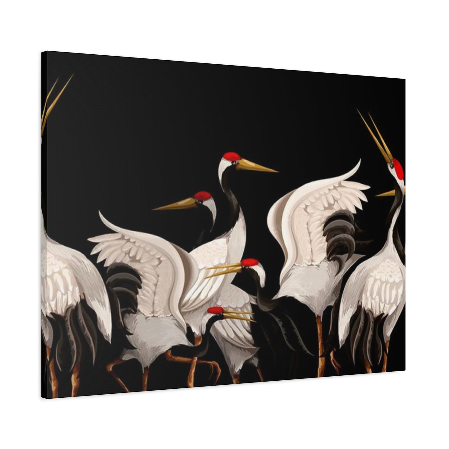 Heron Painting Wall Art & Canvas Prints