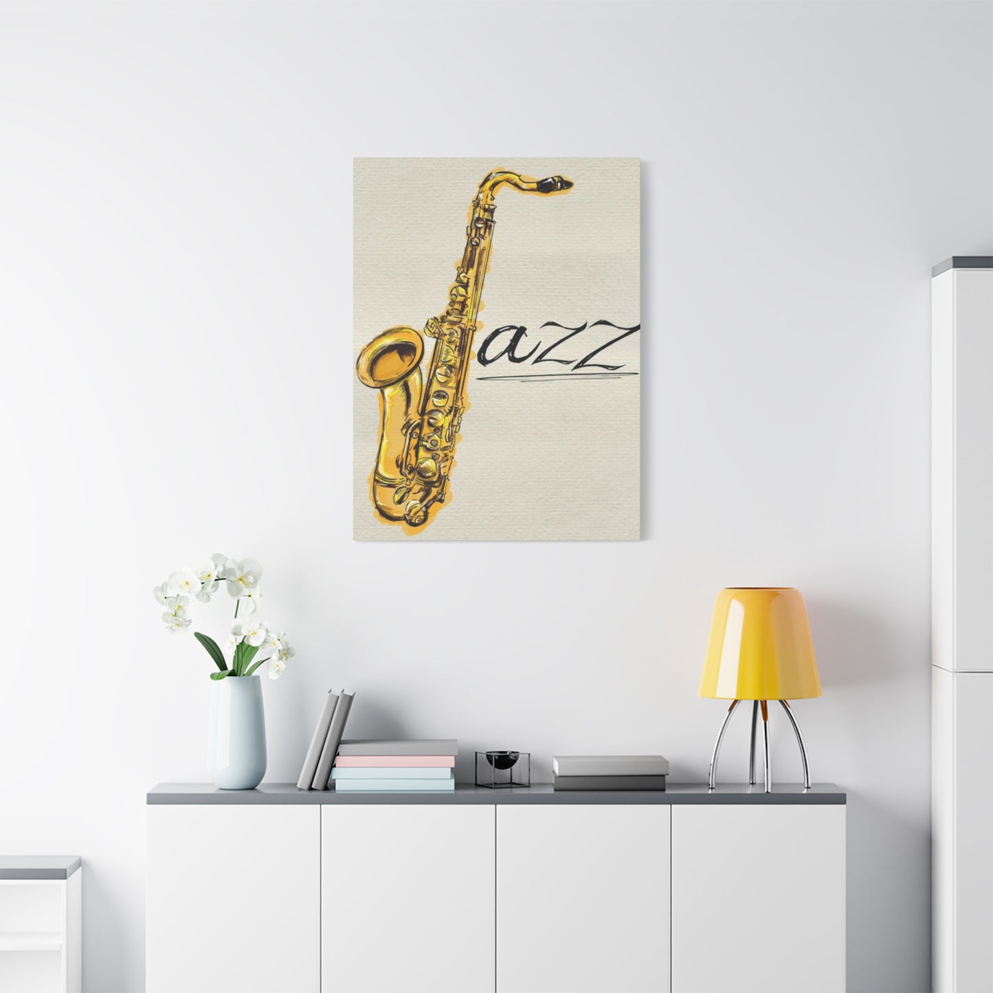 Saxophone Painting Jazz Wall Art & Canvas Prints